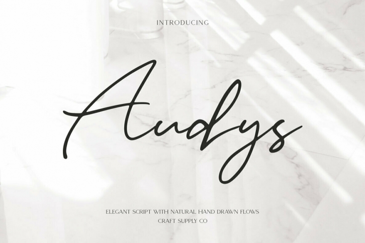 Audys Font Download