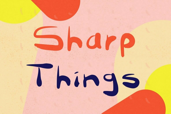 Sharp Things Font Download