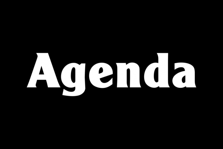 Agenda Font Download