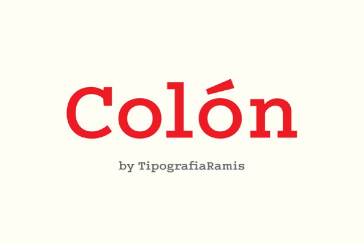 Colon Font Download