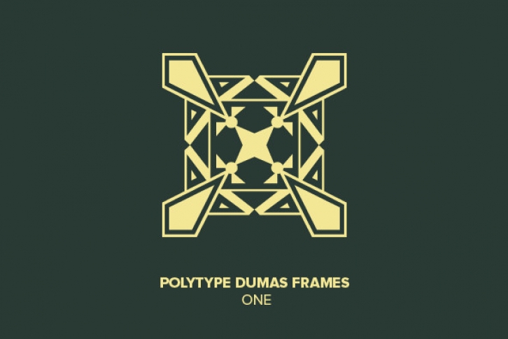 Polytype Dumas I Frames Font Download