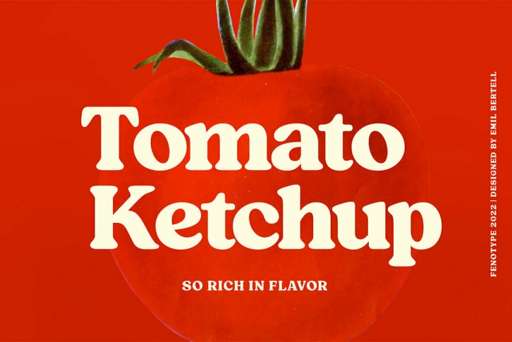 Tomato Ketchup Font Download