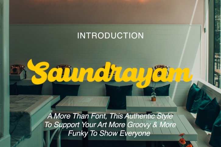 Saundrayam Font Download