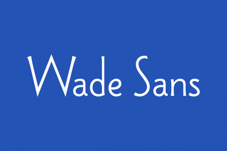 Wade Sans Light Font Download