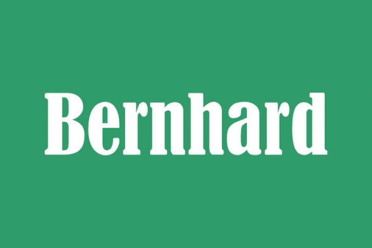 Bernhard Font Download