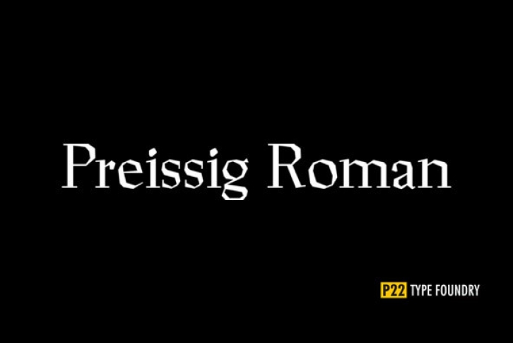 P22 Preissig Font Download