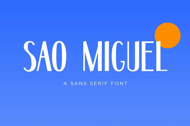 Sao Miguel Font Download