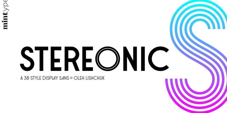 Stereonic Font Download