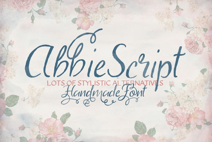 Abbie Script + Bonus Font Download