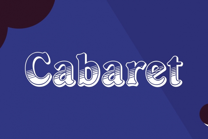 Cabaret Font Download