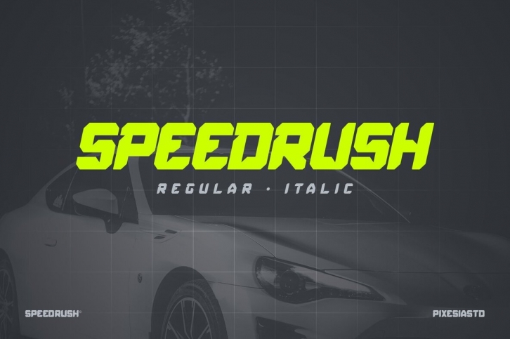 Speed Rush Font Download