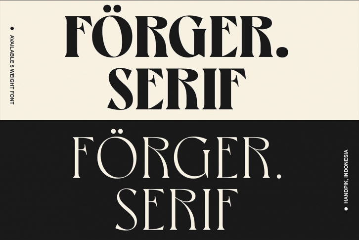 Forger Font Download