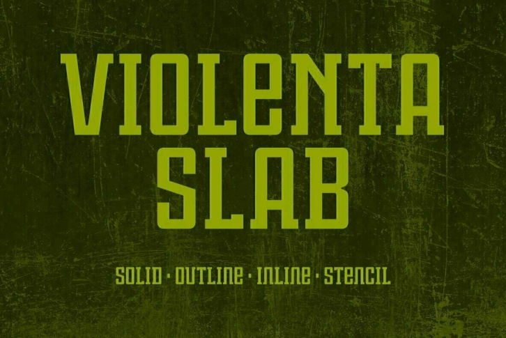 Violenta Slab Font Download