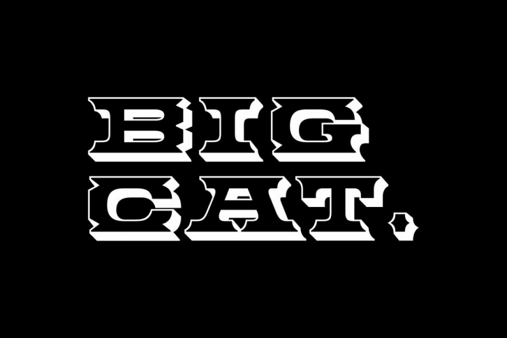 Big Cat Font Download