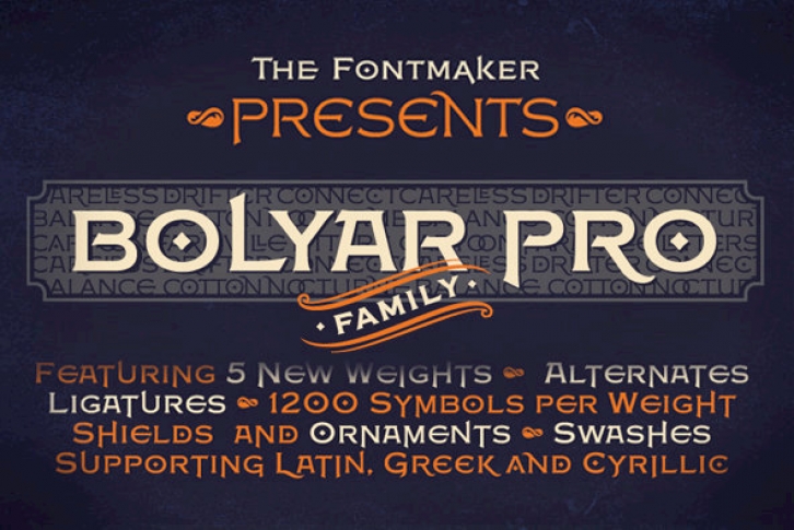 Bolyar Pro Font Download