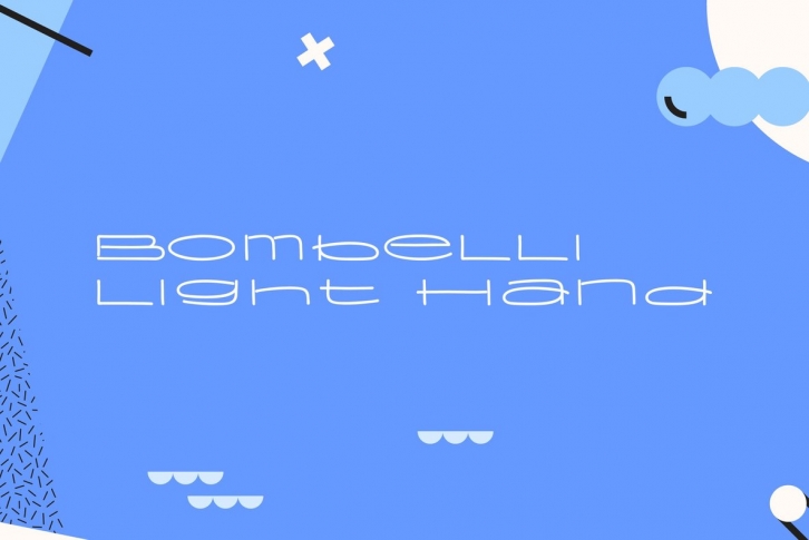 Bombelli Light Hand Font Download