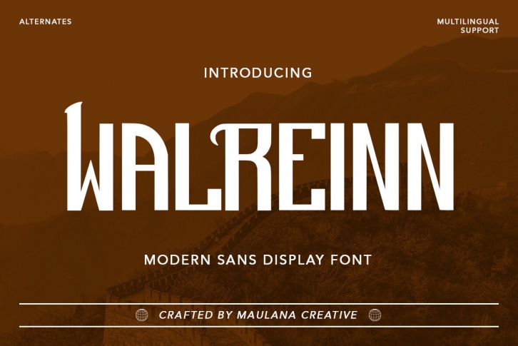 Walreinn Font Download