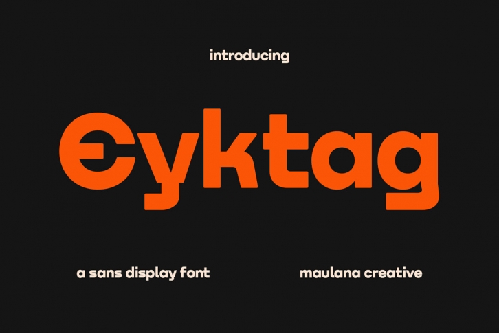 Eyktag Font Download