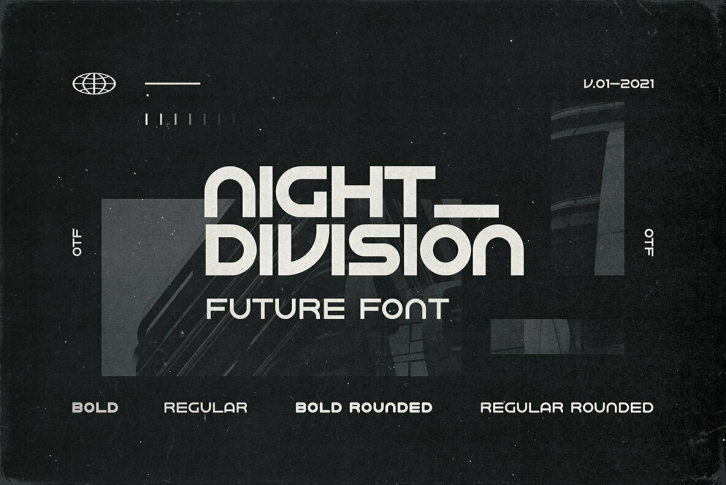 Night Division Font Download