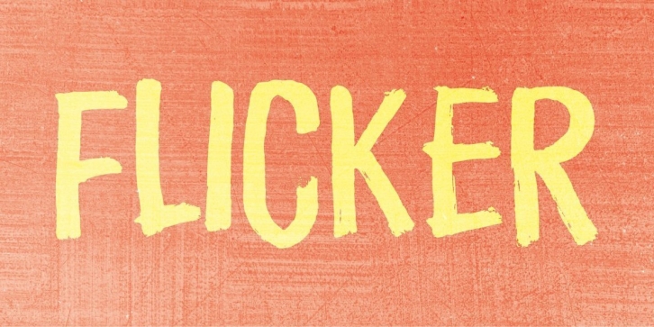 Flicker Font Download