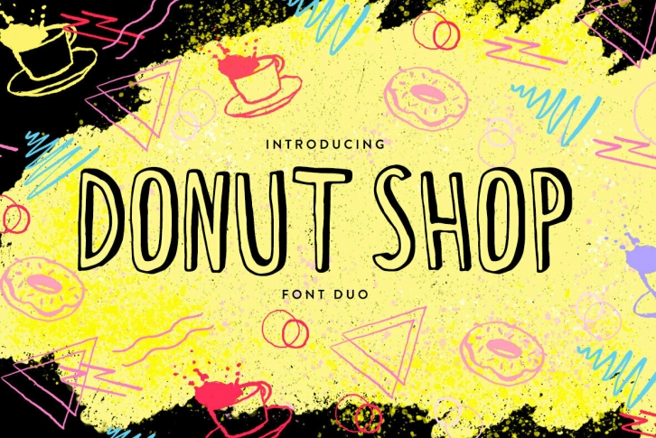 Donut Shop Font Download