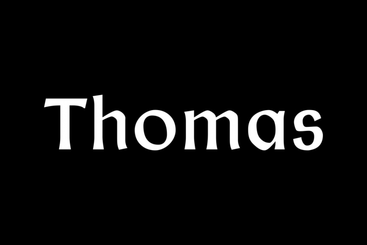 Thomas Schrift Font Download