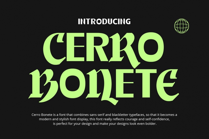 Cerro Bonete Font Download