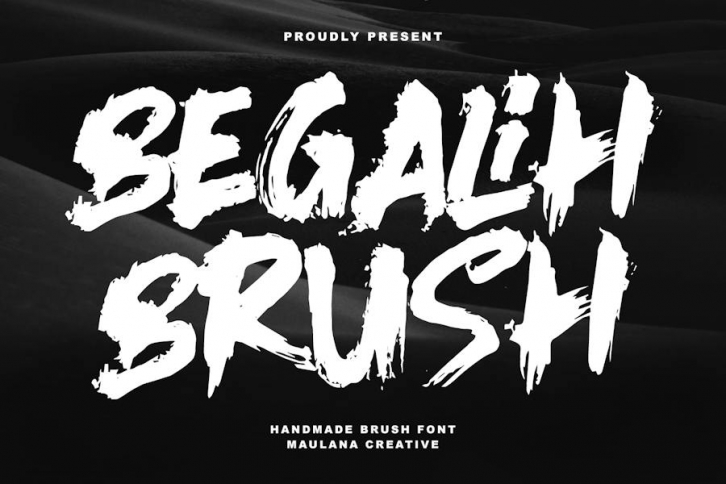 Begalih Brush Handmade Font Font Download