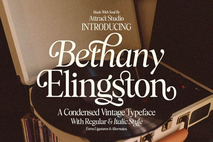 Bethany Elingston Font Download