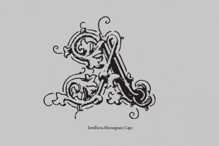 Intellecta Monogram Caps Font Download