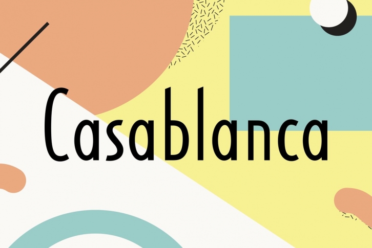 Casablanca Font Download