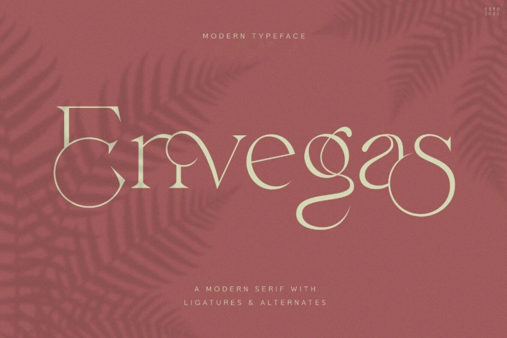 Envegas Font Download