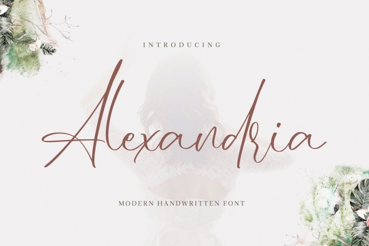 Alexandria - Handwritten Script Font Download