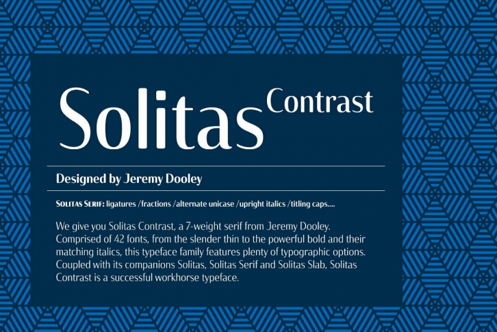 Solitas Contrast Font Download