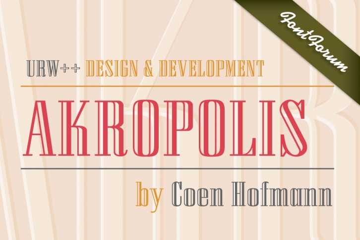 URW Akropolis Font Download