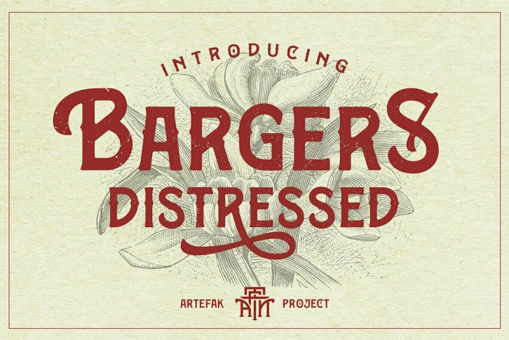 Bargers Distressed Font Download