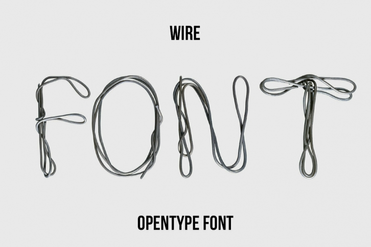 Wire SVG Font Download