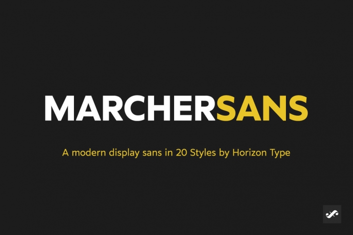 Marcher Sans Font Download