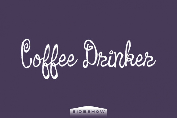 Coffee Drinker Font Download