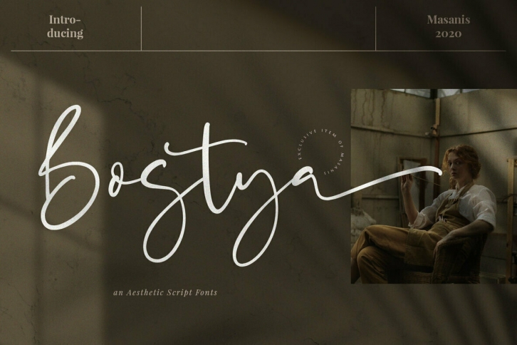 Bostya Font Download