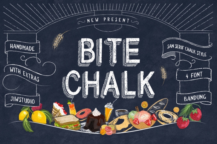 Bite Chalk Font Download