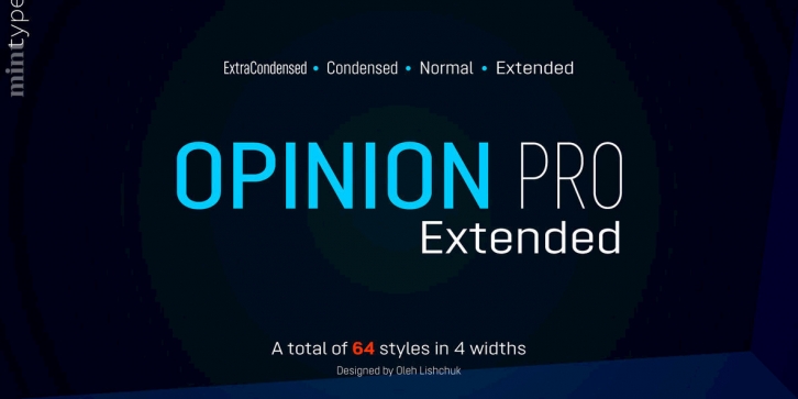 Opinion Pro Extended Font Download