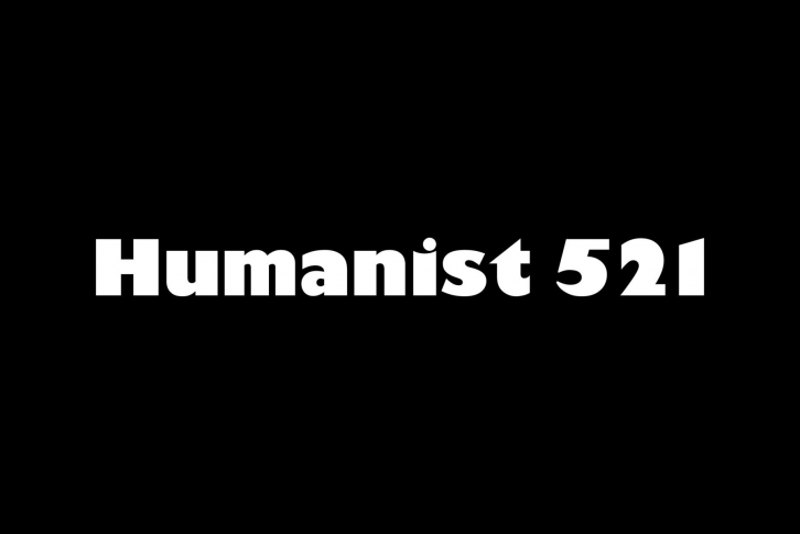 Humanist 521 Font Download