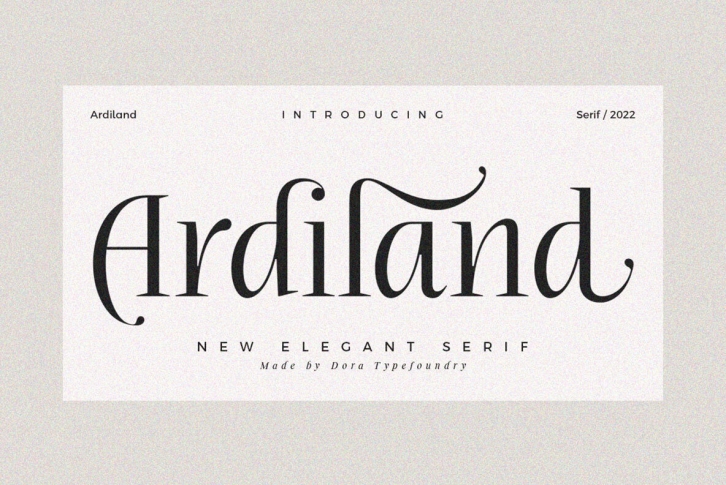 Ardiland Font Download