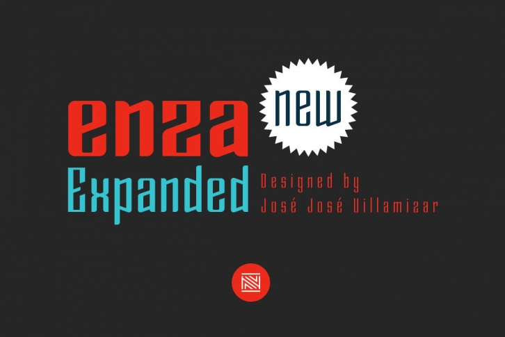 Enza Expanded FONT Download