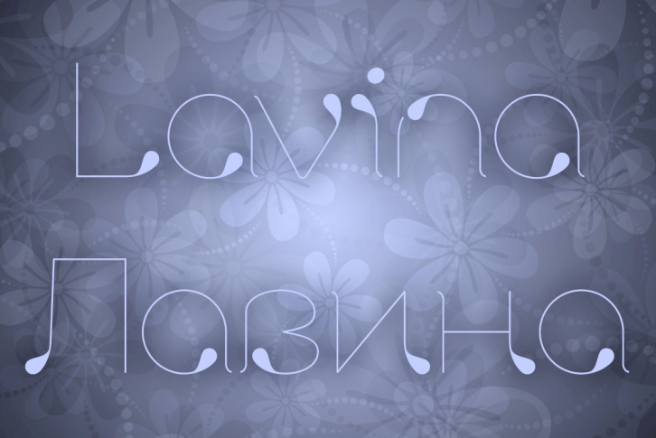 Lavina 4F Font Download