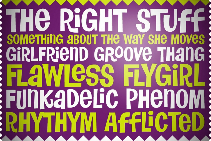 Flawless Flygirl PB Font Download