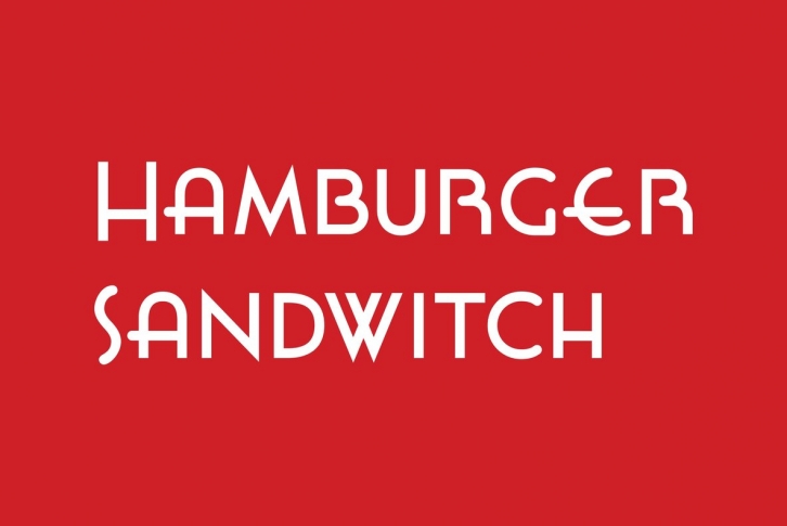 Hamburger Sandwitch Font Download