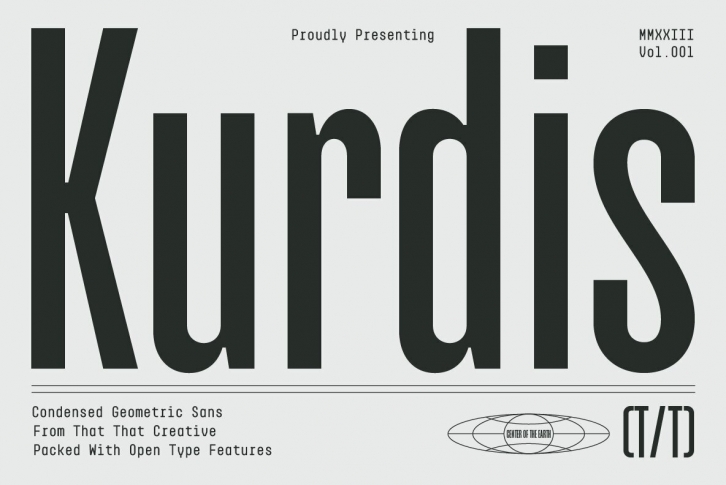 Kurdis Condensed Sans Font Download