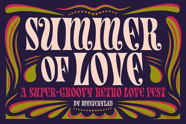 Summer of Love Font Download